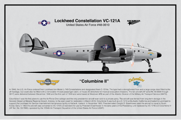 8610 Lockheed Constellation Framed Poster - Image 2