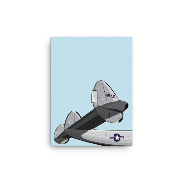 8610 Triple Tail Illustration on Canvas - Image 2