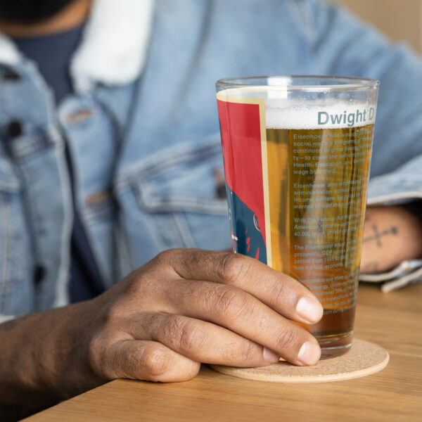 Ike "Hope" Pint Glass - Image 2